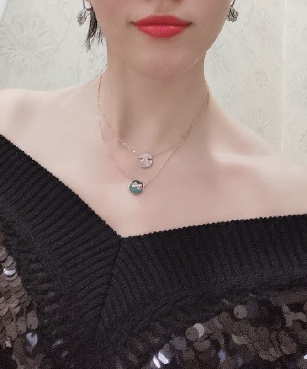 Miro JEUX DE ROSE GOLD DIAMOND NECKLACE