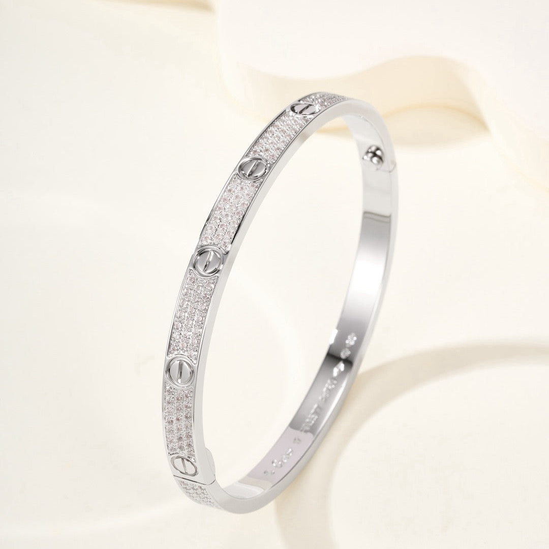 Miro LOVEブレスレット 4.8MM ダイヤモンドパヴェ