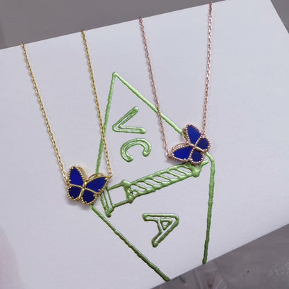 [Miro ] 2026 BUTTERFLY BLUE   NECKLACE