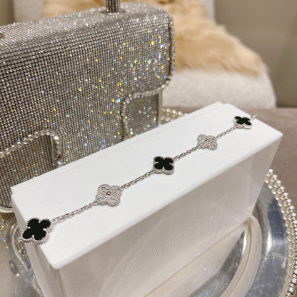 [Miro ]New CLOVER 5 MOTIF ONYXS BRACELET COLLECTION