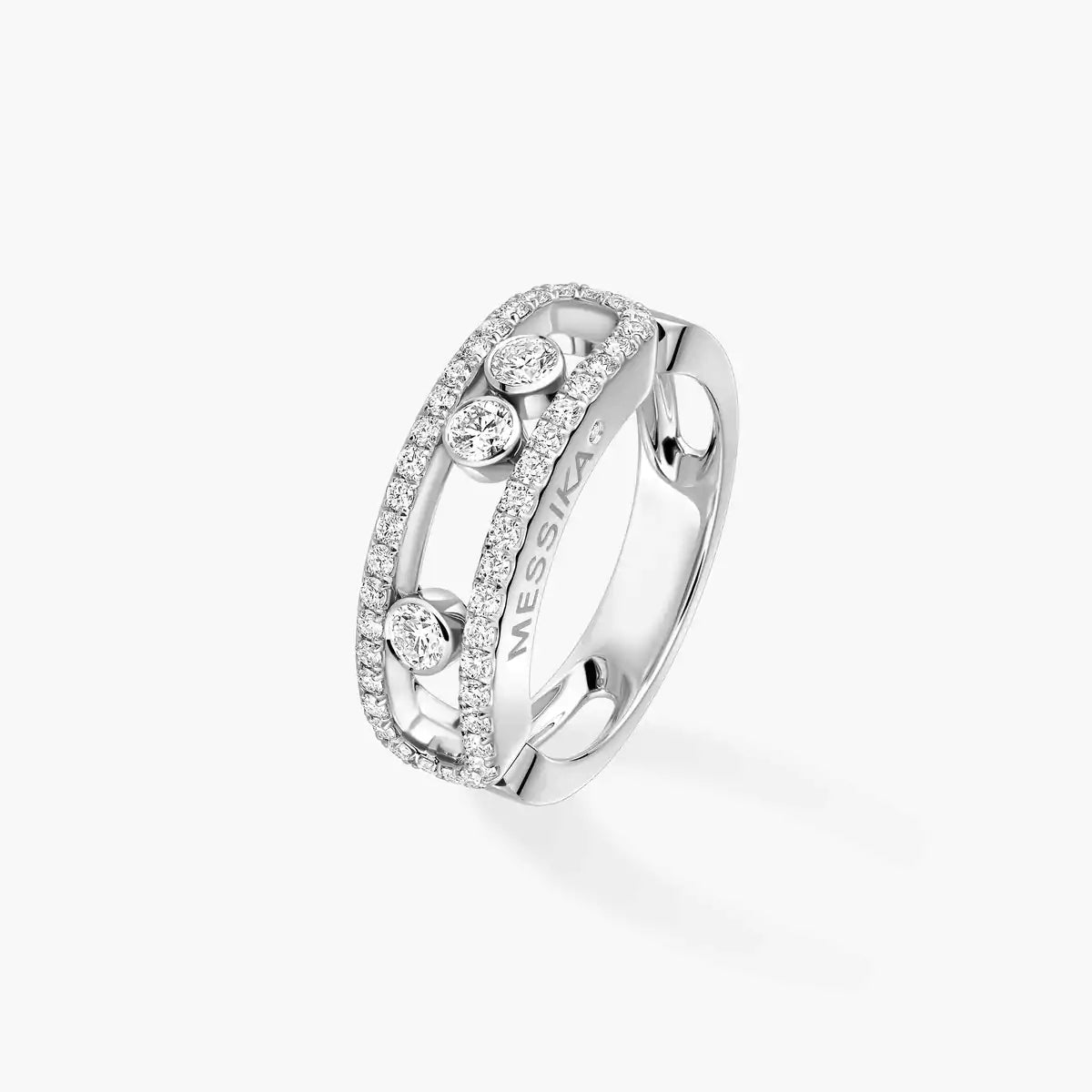 [Miro ] Move Gold Diamond Pave_ Ring