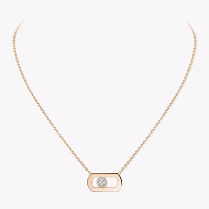 [Miro ]So Move Diamond Necklace in Gold