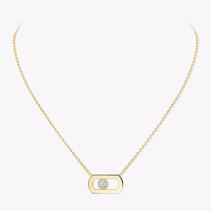 [Miro ]So Move Diamond Necklace in Gold