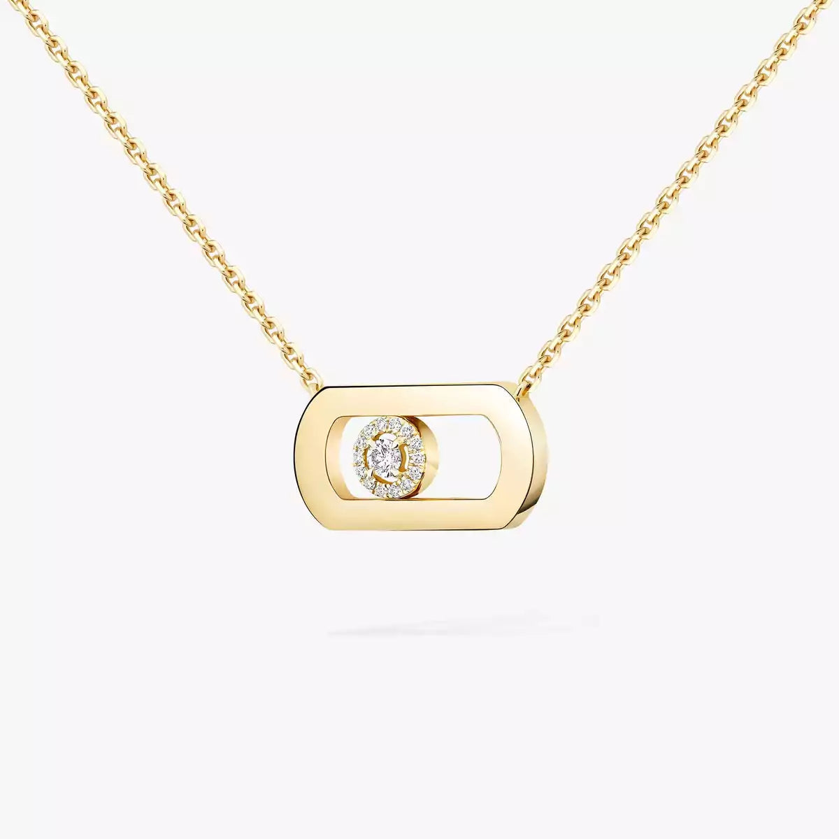 [Miro ]So Move Diamond Necklace in Gold