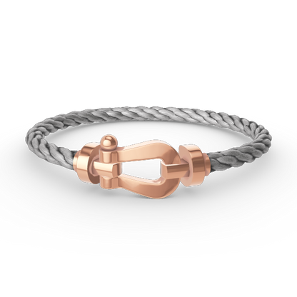 Miro FORCE LARGE HORSESHOE NO DIAMOND BRACELET ROSE GOLD